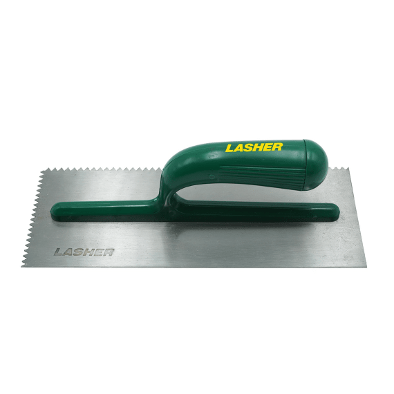 lasher serrated floor trowel 280mm picture 1