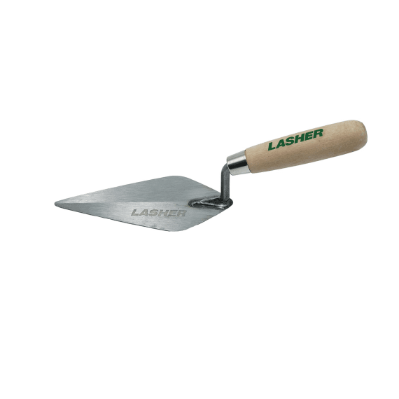 lasher pointing trowel with wooden handle 150mm picture 1