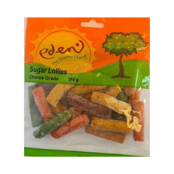 eden sugar lollies 250g picture 1