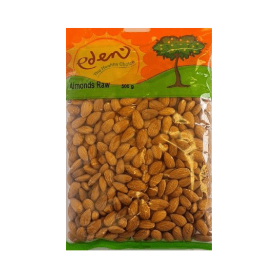 eden almonds raw 500g picture 1