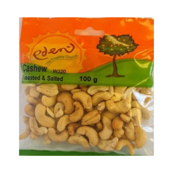 eden cashew roasted salted 100g picture 1