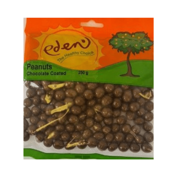 eden peanuts chocolate coated 250g picture 1