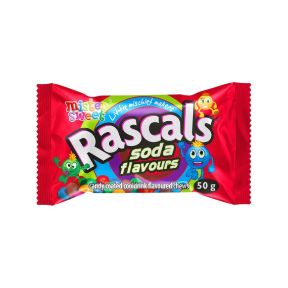 mr sweet rascals soda pops 50g picture 1