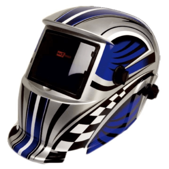 matweld helmet auto dark w grind blue picture 1