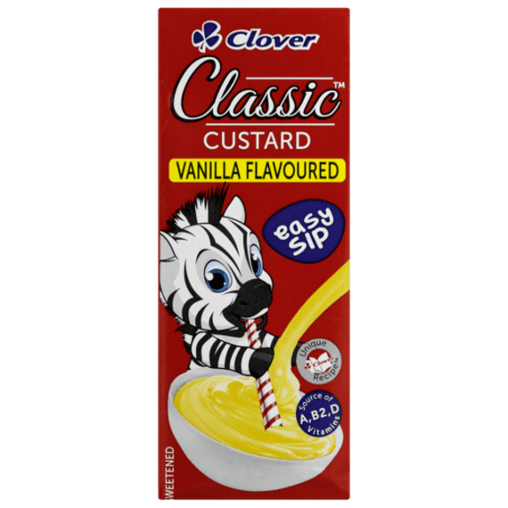 clover custard vanilla 200ml picture 1