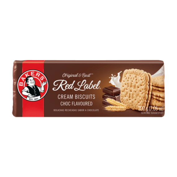 bakers red label choc creams 200g picture 1