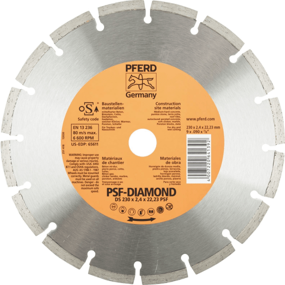 pferd blade diamond segmented picture 2