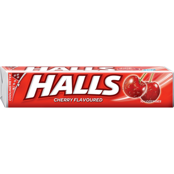 halls cough drops cherry 10 s picture 1