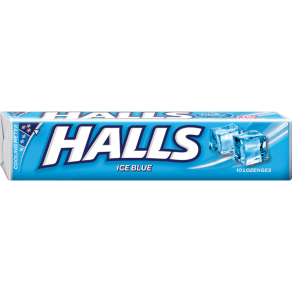 halls cough drops ice blue 10 s picture 1