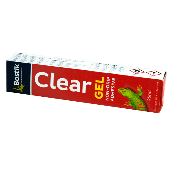 bostik clear gel box 25ml picture 1