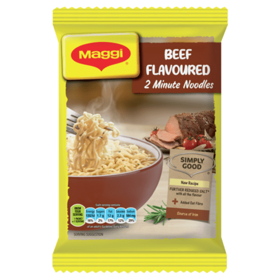 maggi 2min noodles beef 73g picture 1