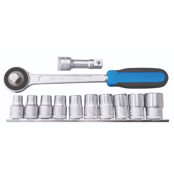 Gedore 10 Socket Set Blister Sr D19 Z 10 Agrimark