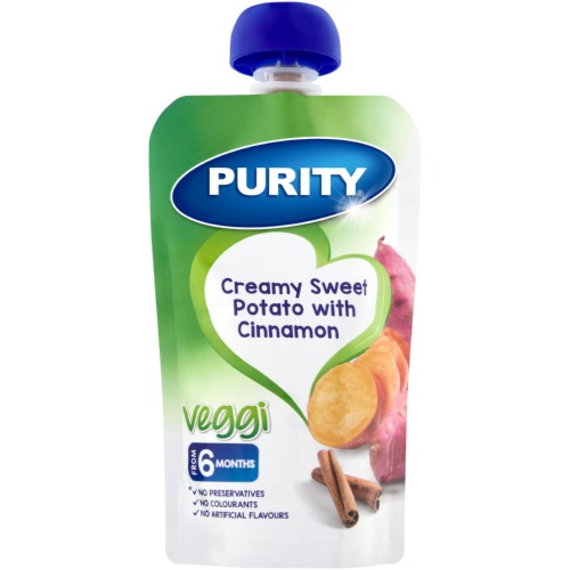 purity pouch sweet potato cinnamon 110ml picture 1