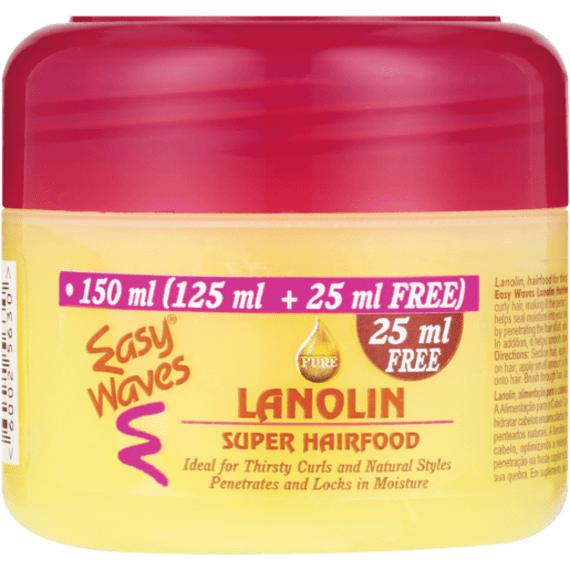 easy waves hair food lanolin 150ml picture 1