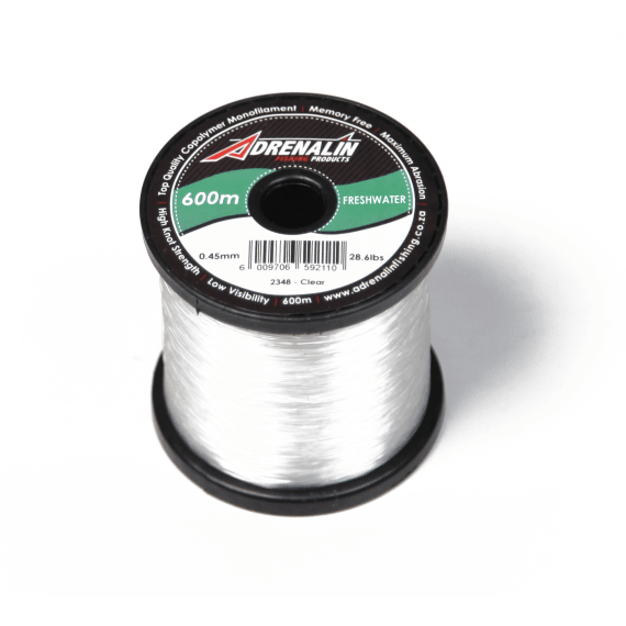 adrenalin 0 3mm clear freshwater 600m fishing line picture 1
