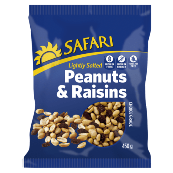 safari roasted salted peanuts 450g picture 1