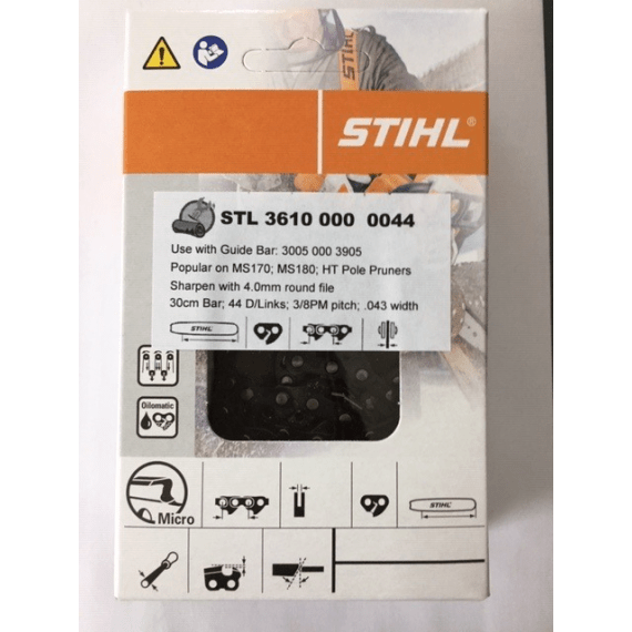 Stihl OILOMATIC RAPID Super 3/8-In Pitch 0.050-In Gauge 72 Drive Links 20-In Chainsaw Chain - Chainsaws | STIHL | C-A-L Ranch - Foto 9