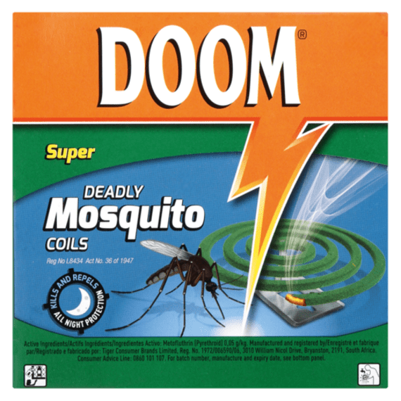 doom mosquito coils 125g picture 1