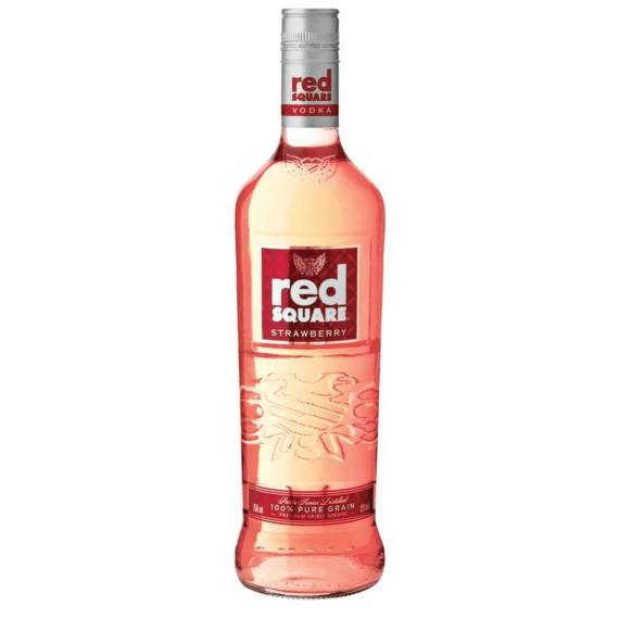 red square vodka strawberry 750ml picture 1