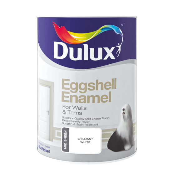 dulux eggshell enamel white picture 1