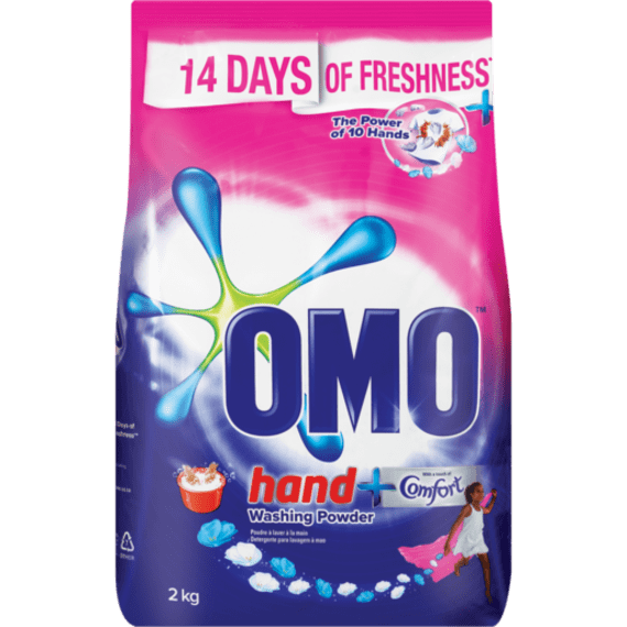omo comfort hand washing powder 2kg picture 1
