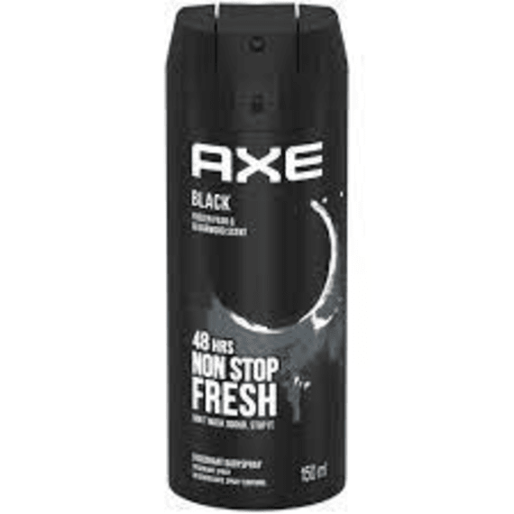 axe aerosol black 150ml picture 1