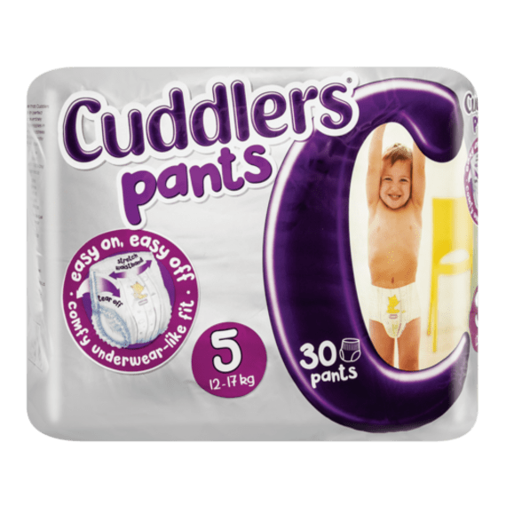 cuddlers diapers closed pants size 5 30 s picture 1