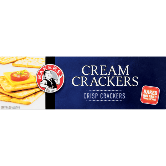 Bakers Cream Crackers 200g Agrimark