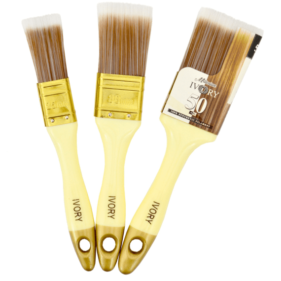 academy paint brush ivory 3pk picture 1