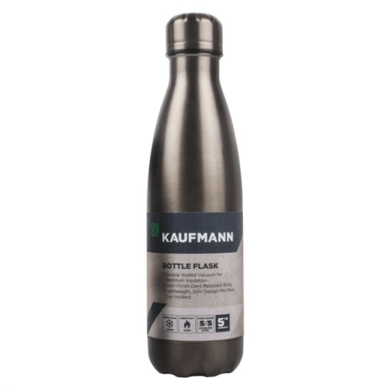 kaufmann 750ml stainless steel flask picture 1