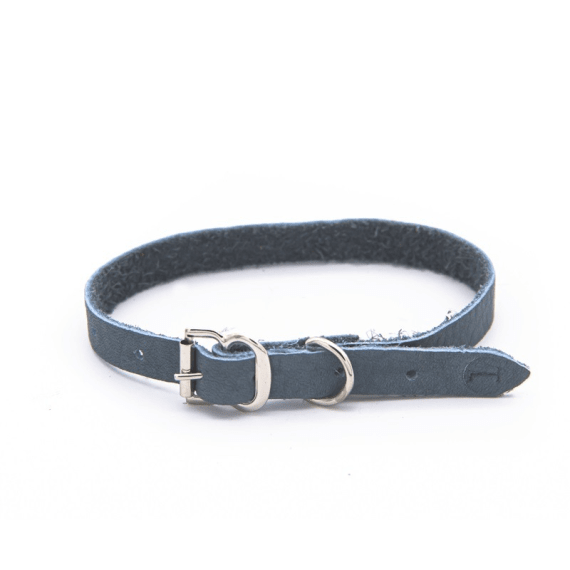 woofer soft leather dog collar 10mm x 300mm picture 3