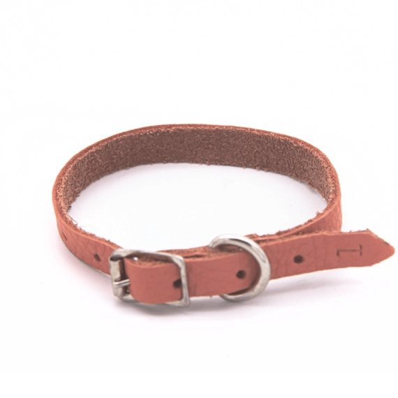 woofer soft leather dog collar 10mm x 300mm picture 4