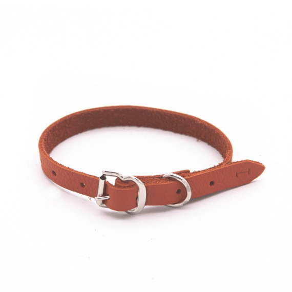 woofer soft leather dog collar 10mm x 300mm picture 5