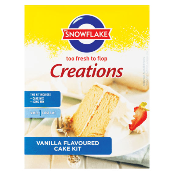 snowflake creations c kit vanilla 800g picture 1