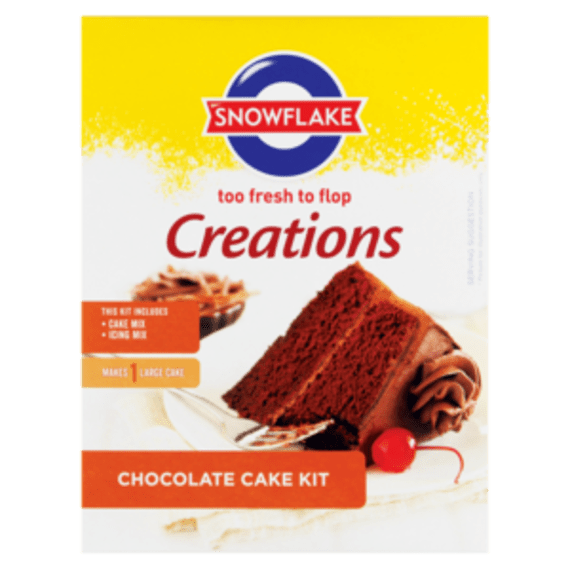 snowflake creations c kit chocolate 800g picture 1