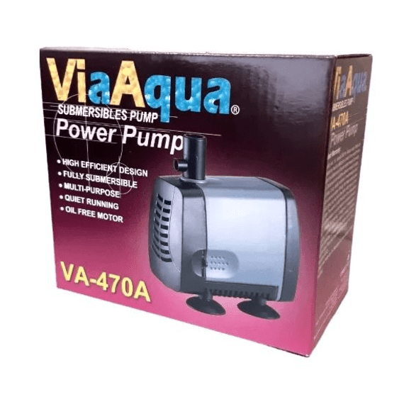 viaaqua submersible fish aquarium water pump picture 1