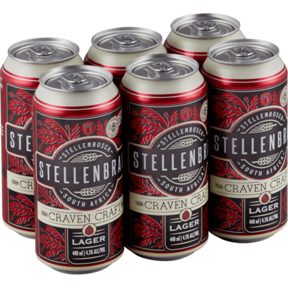 Stellenbrau Craven Craft Lager Can 440ml Agrimark