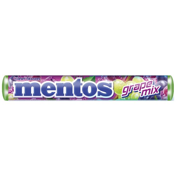 mentos candy grape mix 38g picture 1