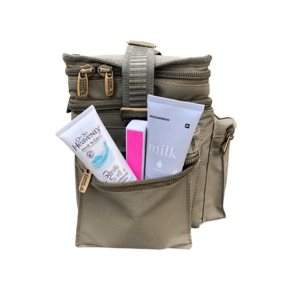 camp cover lady vanity bag khaki picture 4