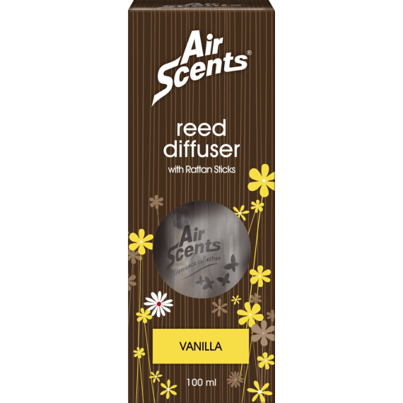 air scents reed diffuser vanilla 100ml picture 1