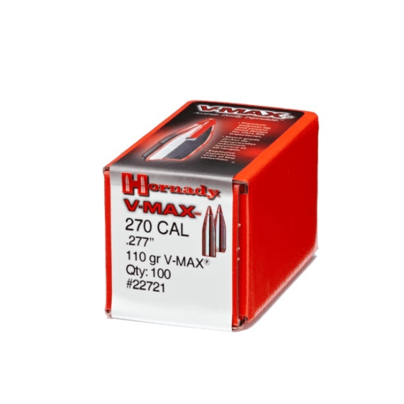 hornady 270 6 8mm 277 110gr v max bullets picture 3