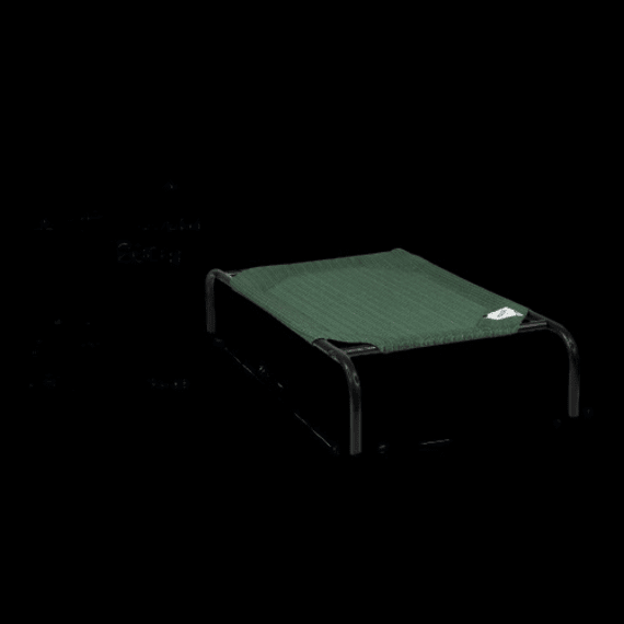 coolaroo pet bed heritage green medium picture 1