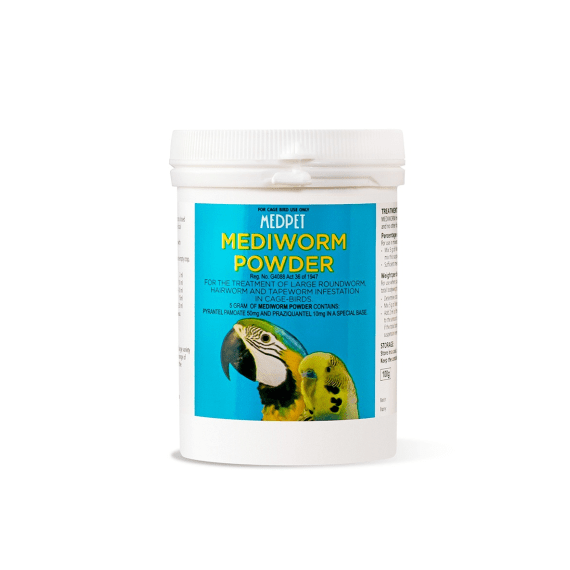 medpet mediworm powder 100g picture 1