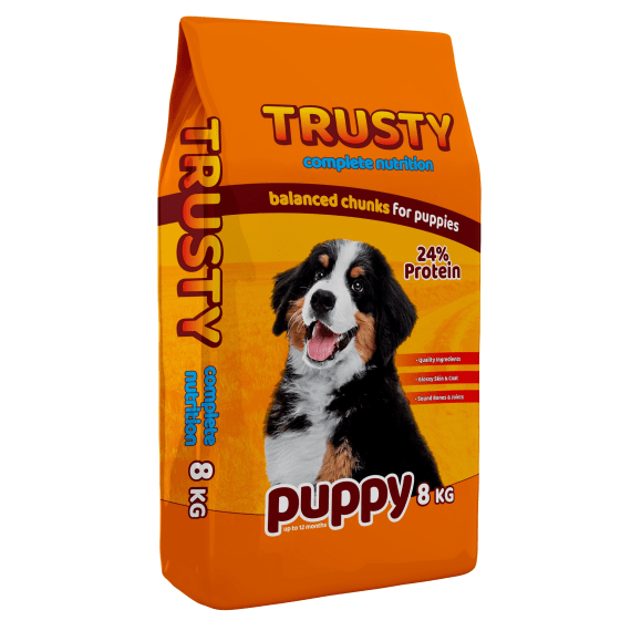trusty puppy 8kg dog food picture 1