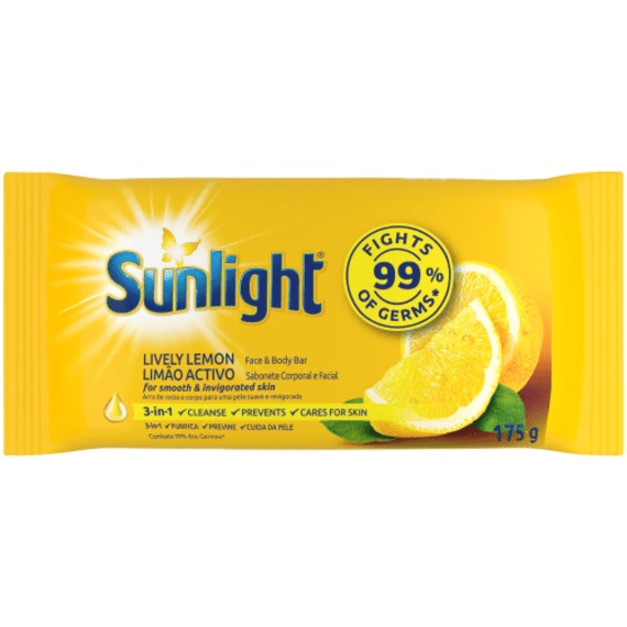 sunlight soap lively lemon 175g picture 1