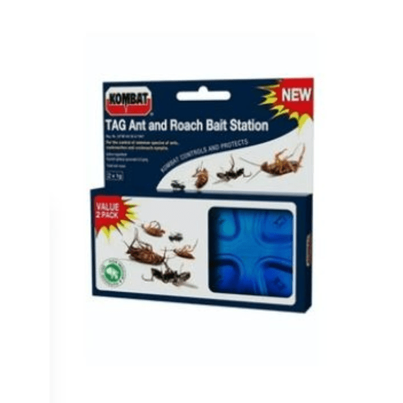 Kombat Tag & Roach Bait Station