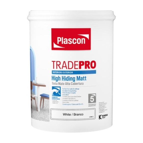 plascon tradepro high hiding matt white picture 2