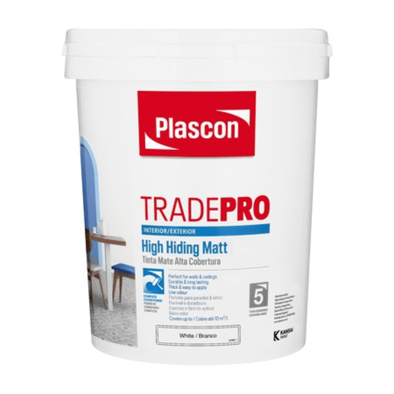 plascon tradepro high hiding matt white picture 1