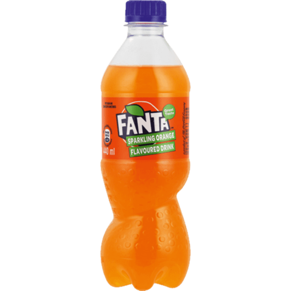 fanta orange pet 440ml picture 1