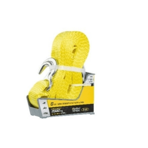 smart towing 6m 4080kg w hook yellow 1 pack picture 1